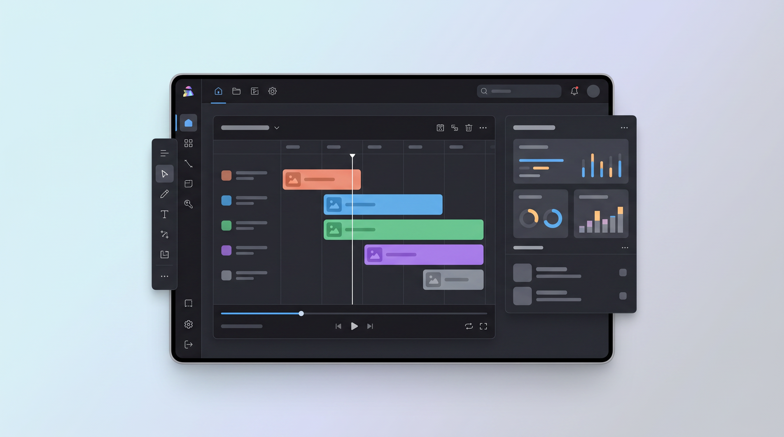 Taskade editing features